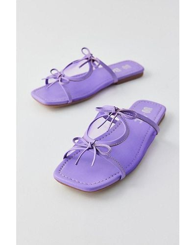 BC Footwear By Seychelles Uo Exclusive Takes Two Mesh Sandal - Purple