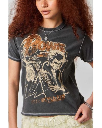 Urban Outfitters Uo David Bowie T-shirt - Black