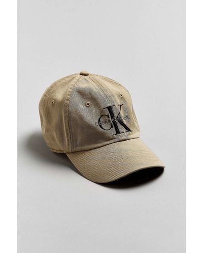 Calvin Klein Baseball Hat - Natural