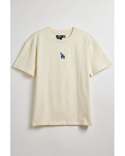 Pro Standard Uo Exclusive Los Angeles Dodgers Tee - Natural