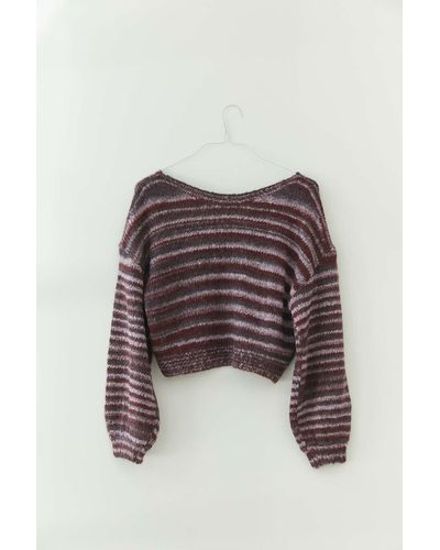 Urban Outfitters Uo Lyra Pullover Sweater - Red