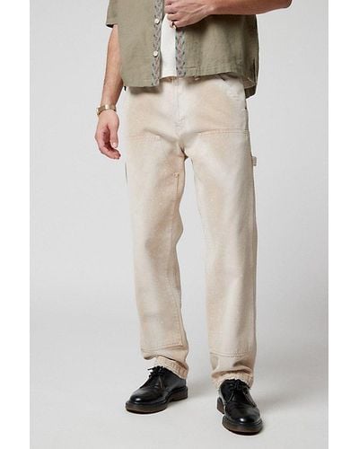 BDG Straight Fit Double Knee Work Pant - Natural