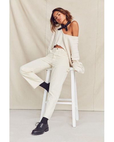 Urban Outfitters Vintage Stan Ray Carpenter Pant - Natural