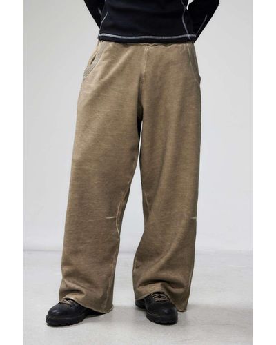 Jaded London Dirty Sand Monster Joggers - Natural