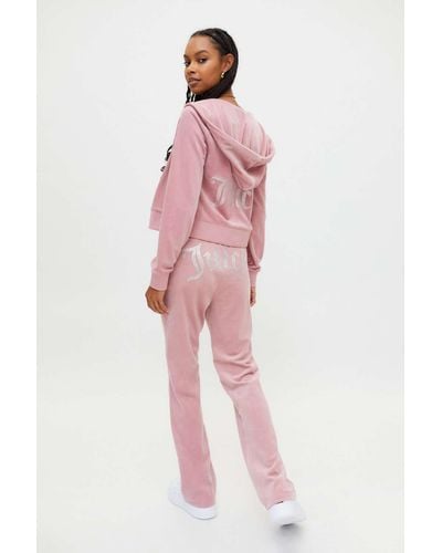 Juicy Couture rhinestone pant  cropped hoodie royalzigcom
