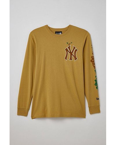 KTZ New York Yankees Mlb Camp Long Sleeve Tee - Multicolor