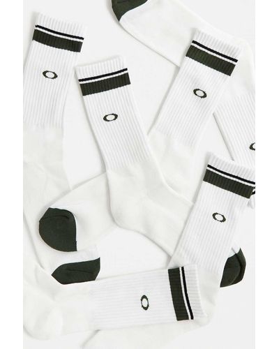 Oakley White Essential Socks 3-pack - Black