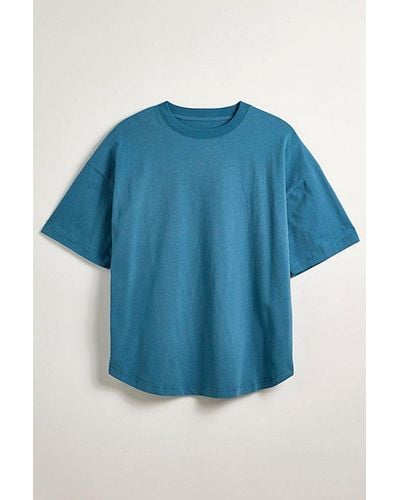 Standard Cloth Shortstop Heavyweight Cotton Tee - Blue