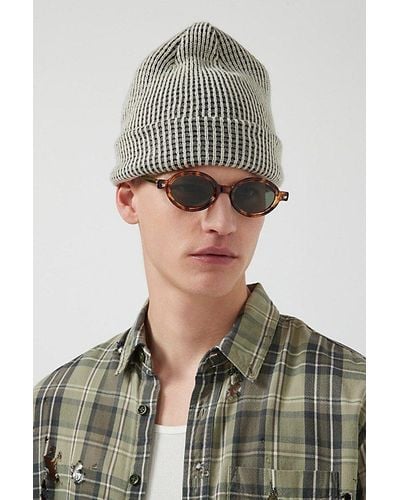 Urban Outfitters Mikey Oval Sunglasses - Gray