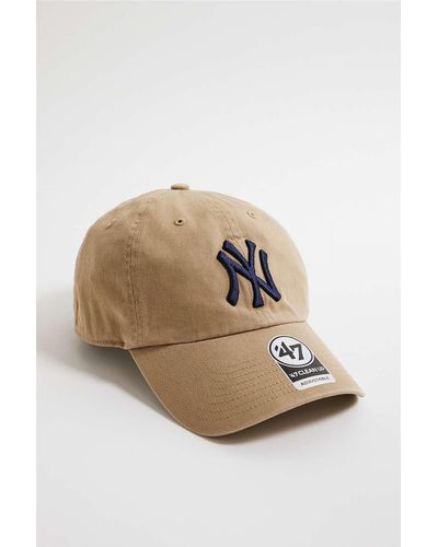 '47 Ny Yankees Tan Baseball Cap - Natural