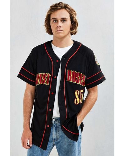 Urban Outfitters Guns N' Roses Baseball Jersey - Black