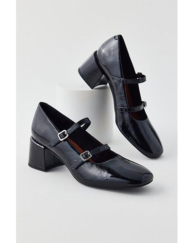 Vagabond Shoemakers Adison Double Strap Mary Jane Heel - Black
