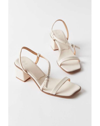 Urban Outfitters Uo Ellie Strappy Heel - White
