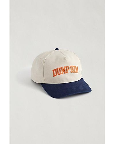 Urban Outfitters Dump Him Snapback Hat - Blue