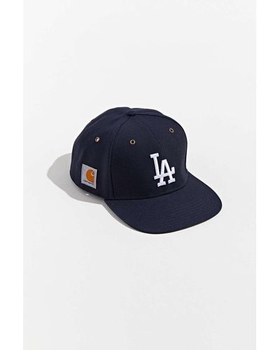 '47 X Carhartt La Dodgers Dad Snapback Hat - Blue