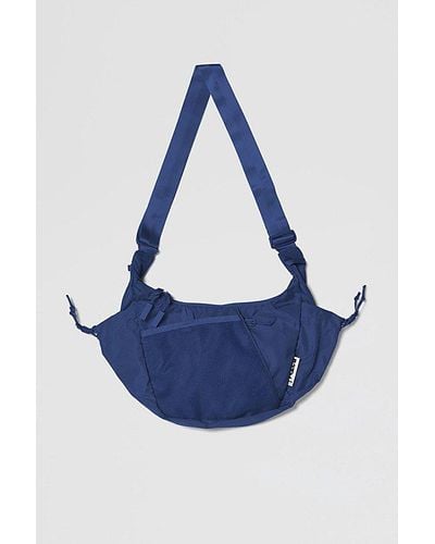 BABOON TO THE MOON Crescent Crossbody Bag - Blue