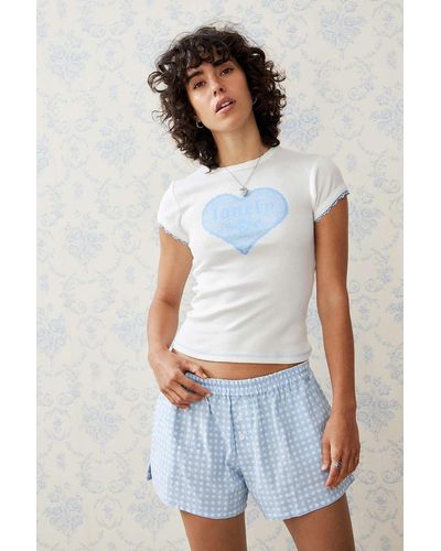 Urban Outfitters Uo Lonely Baby T-shirt - White