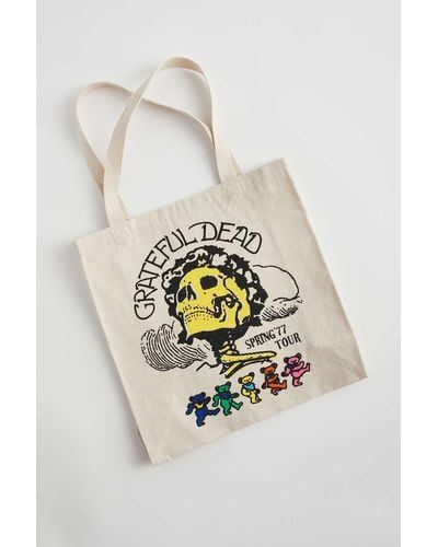 Urban Outfitters Grateful Dead Spring '77 Tote Bag - Natural