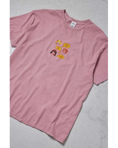 Urban Outfitters Uo Pink You All Suck T-shirt