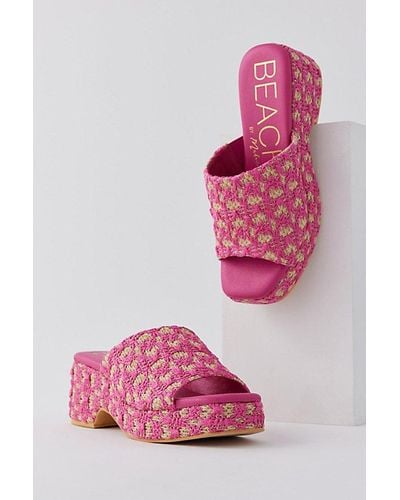 Matisse Footwear Cruz Platform Sandal - Pink