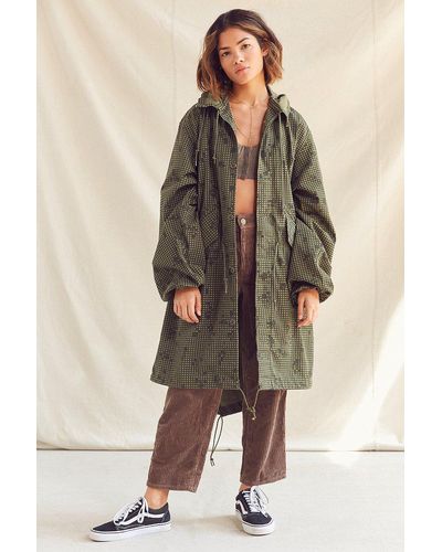 Urban Outfitters Vintage Night Desert Camo Parka Jacket - Green