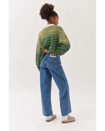 The Ragged Priest Release Wide-leg Jean - Blue