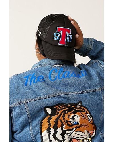 Urban Outfitters Uo Summer Class '22 Tennessee State College Trucker Hat - Blue