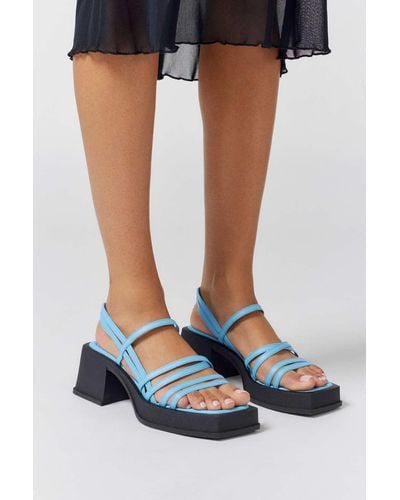 Vagabond Shoemakers Hennie Strappy Sandal Heel - Blue