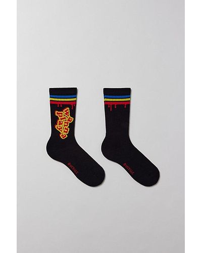 Urban Outfitters Wanna Play Crew Sock - Blue