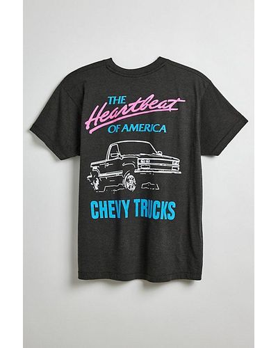 Urban Outfitters Chevy Trucks Heart Of America Tee - Black