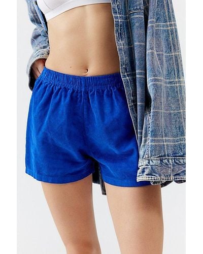 Urban Renewal Remade Overdyed Cord Short - Blue