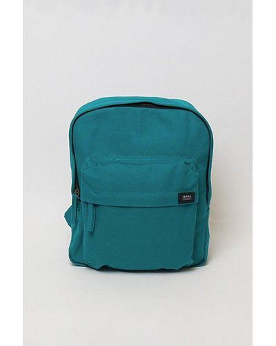 Terra Thread Organic Cotton Mini Canvas Backpack - Green