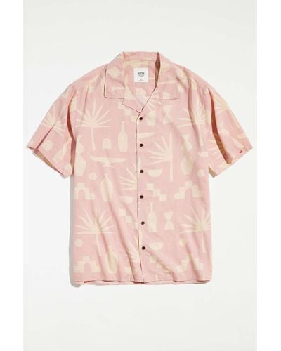 Katin Mezcal Button-down Shirt - Pink