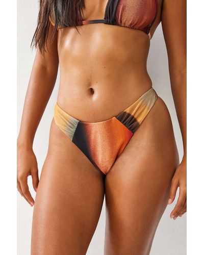 We Are We Wear Annie Bikini Bottoms Xs At Urban Outfitters - Multicolour