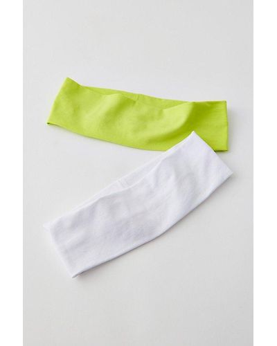Urban Outfitters Soft & Stretchy Headband Set - Yellow