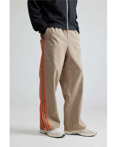 Urban Outfitters Uo Sand Baggy Stripe Track Trousers - Multicolour