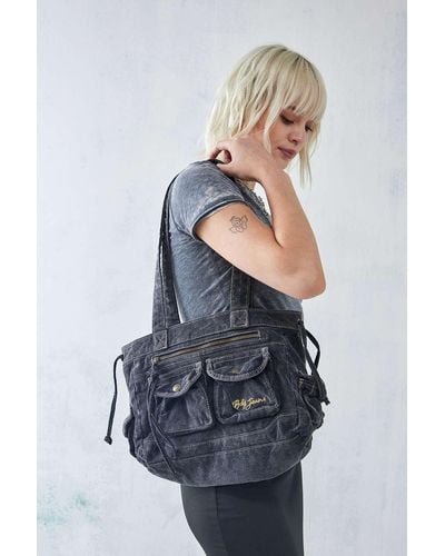 BDG Lissy Corduroy Y2k Shoulder Bag - Black