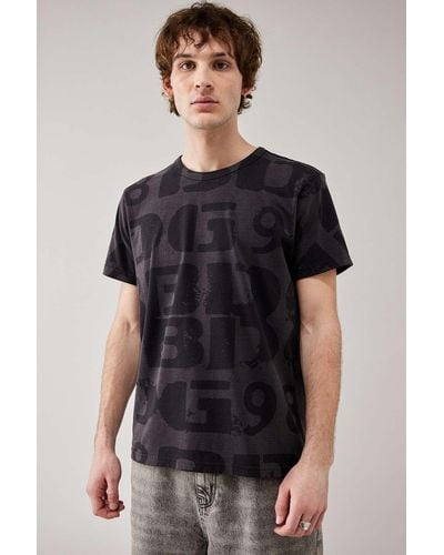 Urban Outfitters Bdg Black Tonal Print T-shirt