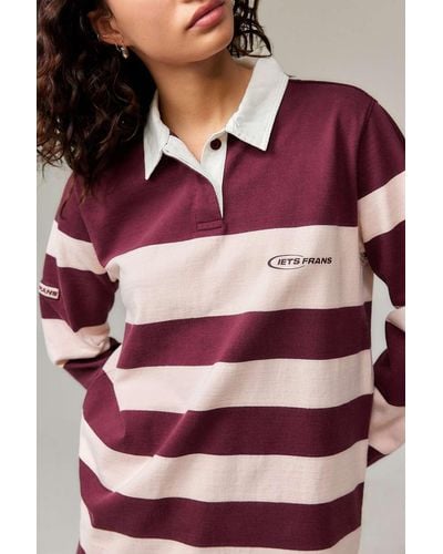 iets frans... Rugby Shirt Xs At Urban Outfitters - Purple