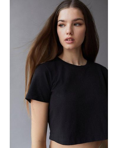 Urban Outfitters Uo Best Friend Easy Fit Tee - Black