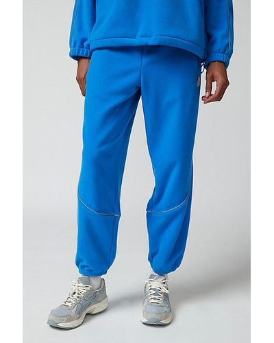 Urban Outfitters Uo Dewey Polar Fleece Winter Sweatpant - Blue