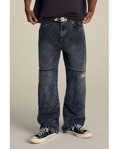 Dickies Uo Exclusive Marble Wash Jeans - Blue