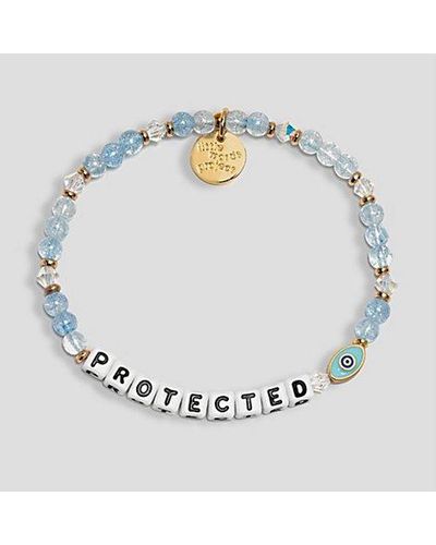 Little Words Project Protected Beaded Bracelet - Blue