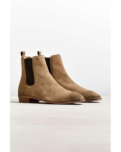 Urban Outfitters Uo Dress Chelsea Boot - Natural