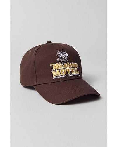 Urban Outfitters Western Motel Hat - Brown