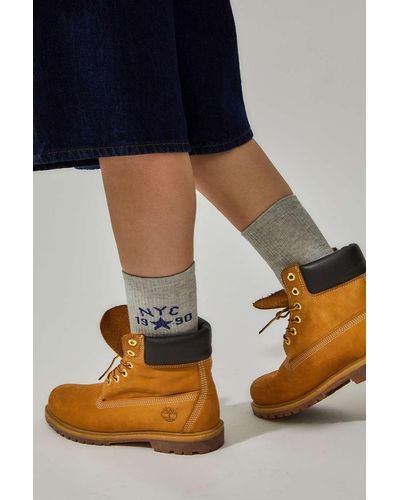 Out From Under Nyc Sports Socks - Blue