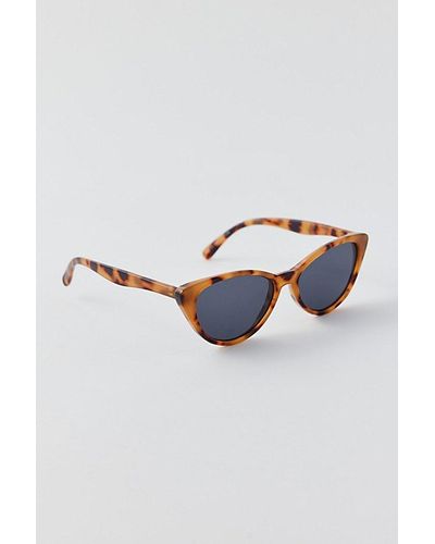 Urban Outfitters Uo Essential Cat-Eye Sunglasses - Blue
