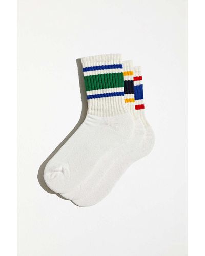 American Trench Retro Stripe Crew Sock 3-pack - Multicolour