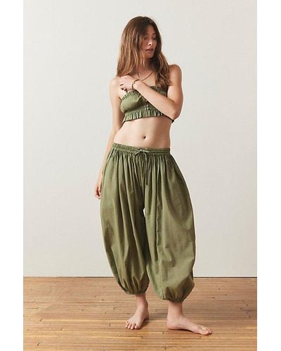 Out From Under Jasmine Balloon Pant - Green