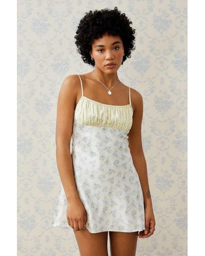 Kimchi Blue Nadine Mini Dress - White